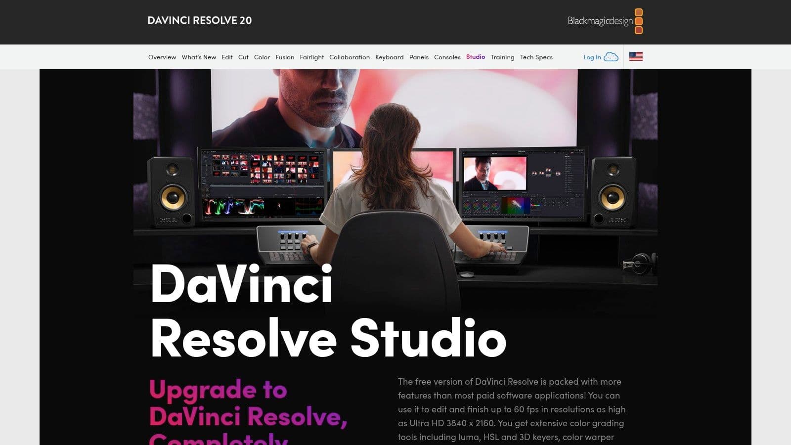 Blackmagic DaVinci Resolve Studio