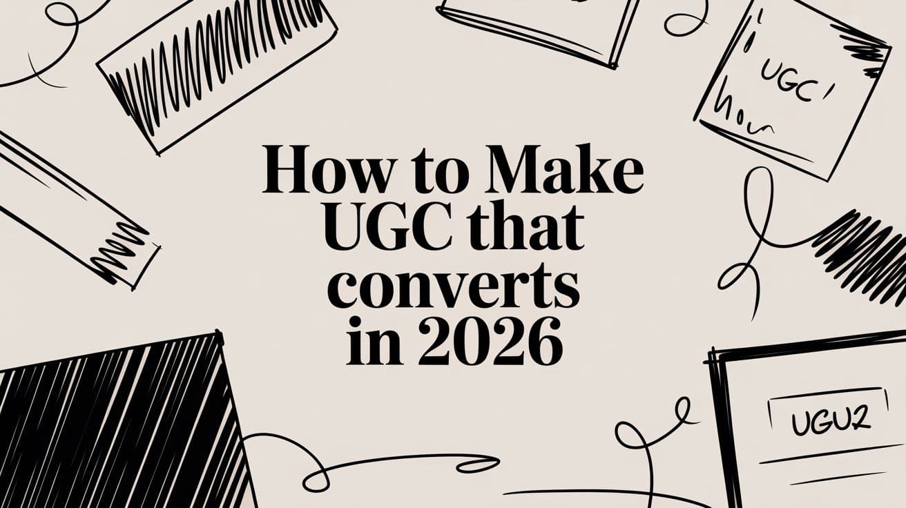 How to Make UGC That Converts in 2026