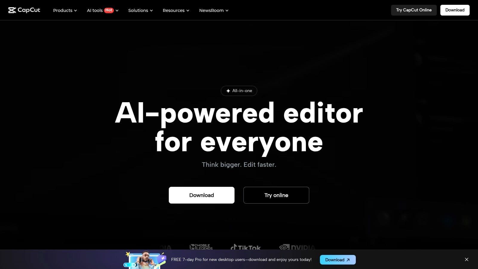 CapCut (Desktop/Web)