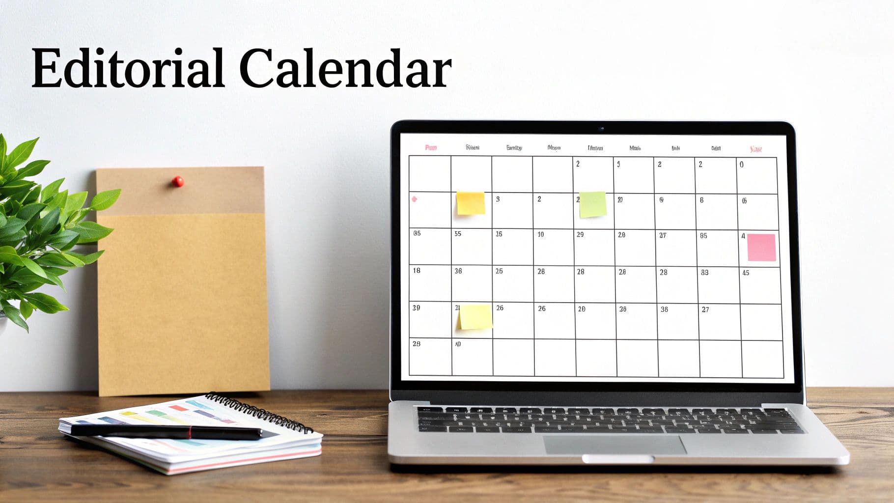 Develop a Consistent Content Strategy and Editorial Calendar